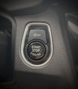 Noir Coques de rétroviseurs type M3 BMW Série 3 E90 et E92 LCI Bouton de Démarrage Performance Rouge Bleu Argent pour BMW Série 1 2 3 4 5 X3 X4 X5 X6 F20 F30 F32 (2010 à 2020)