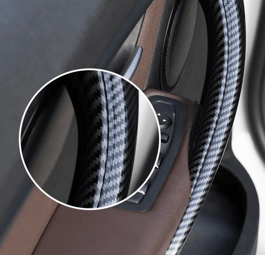 Poignées de portes intérieures carbone pour BMW Série 3 F30 (2014 - 2020)