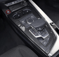 Insert console centrale carbone pour Audi A5 B9 (2017 - 2021)