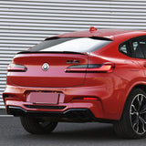 Aileron Spoiler de coffre type M Performance Noir Brillant pour BMW X4 G02 (À partir de 2018)