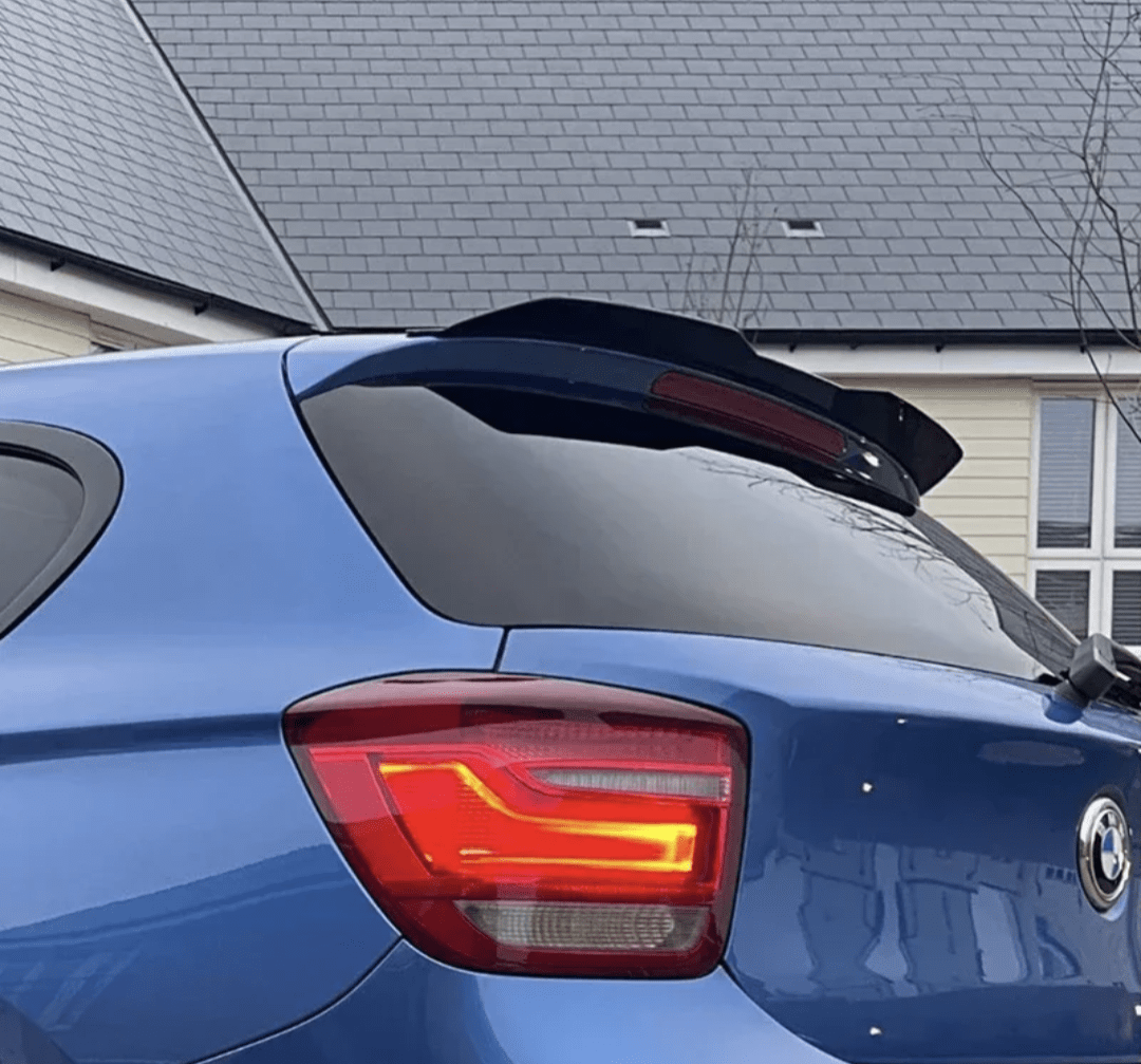 Noir brillant Aileron Spoiler de coffre type M Performance Noir Brillant pour BMW Série 1 F20 (2012 à 2019)