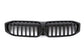 Noir brillant / LCI après restylage (à partir de 2022) Grilles de calandre noires type M3 Competition BMW Série 3 G20 (2018 - Aujourd'hui) BMW Série 3 G20 - Grilles de calandre noires type M3 Competition (2018 - Aujourd'hui)