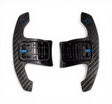 Palettes au volant finition carbone pour BMW X4 G02 et X4 M F98