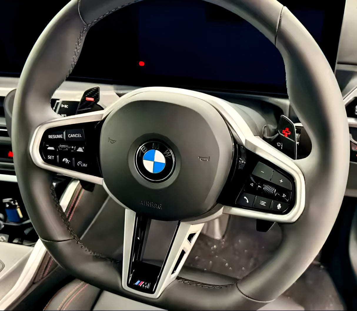 Palettes au volant look M-Competition carbone pour BMW Série 2 F22 (2014-2021)
