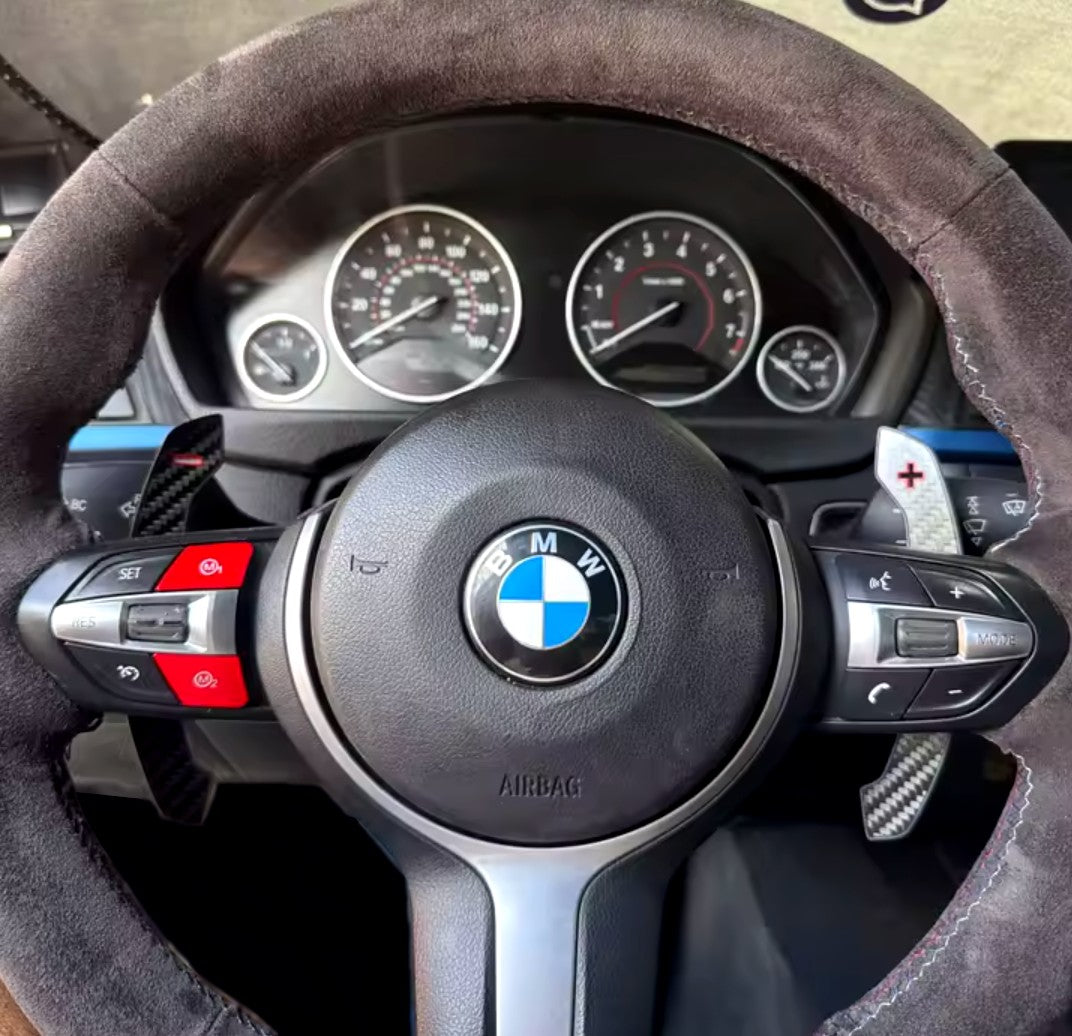 Palettes au volant look M-Competition carbone pour BMW Série 2 F22 (2014-2021)