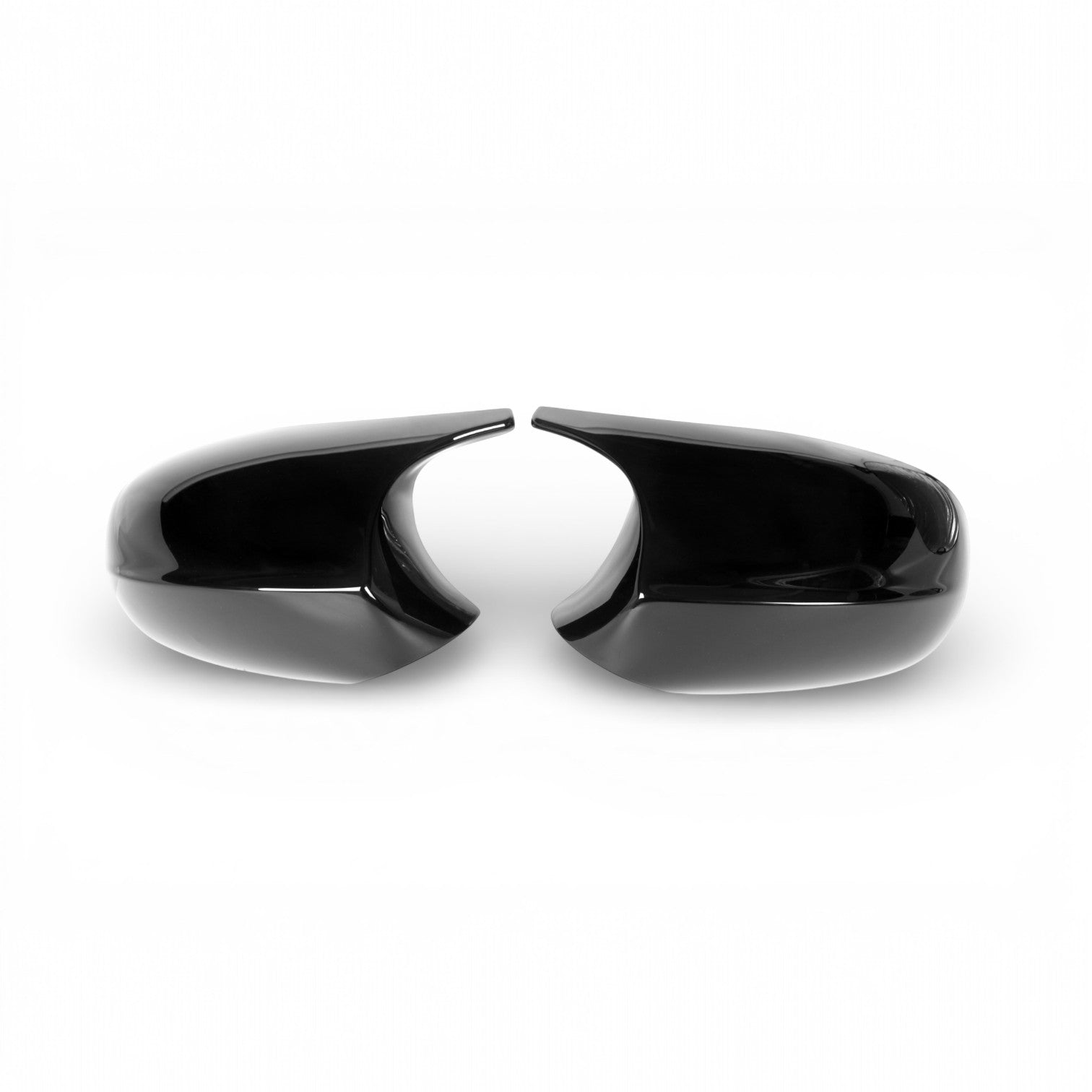 Coques de rétroviseurs type M Performance noires brillantes pour BMW Série 1 E87 et E81 (2004 - 2009)