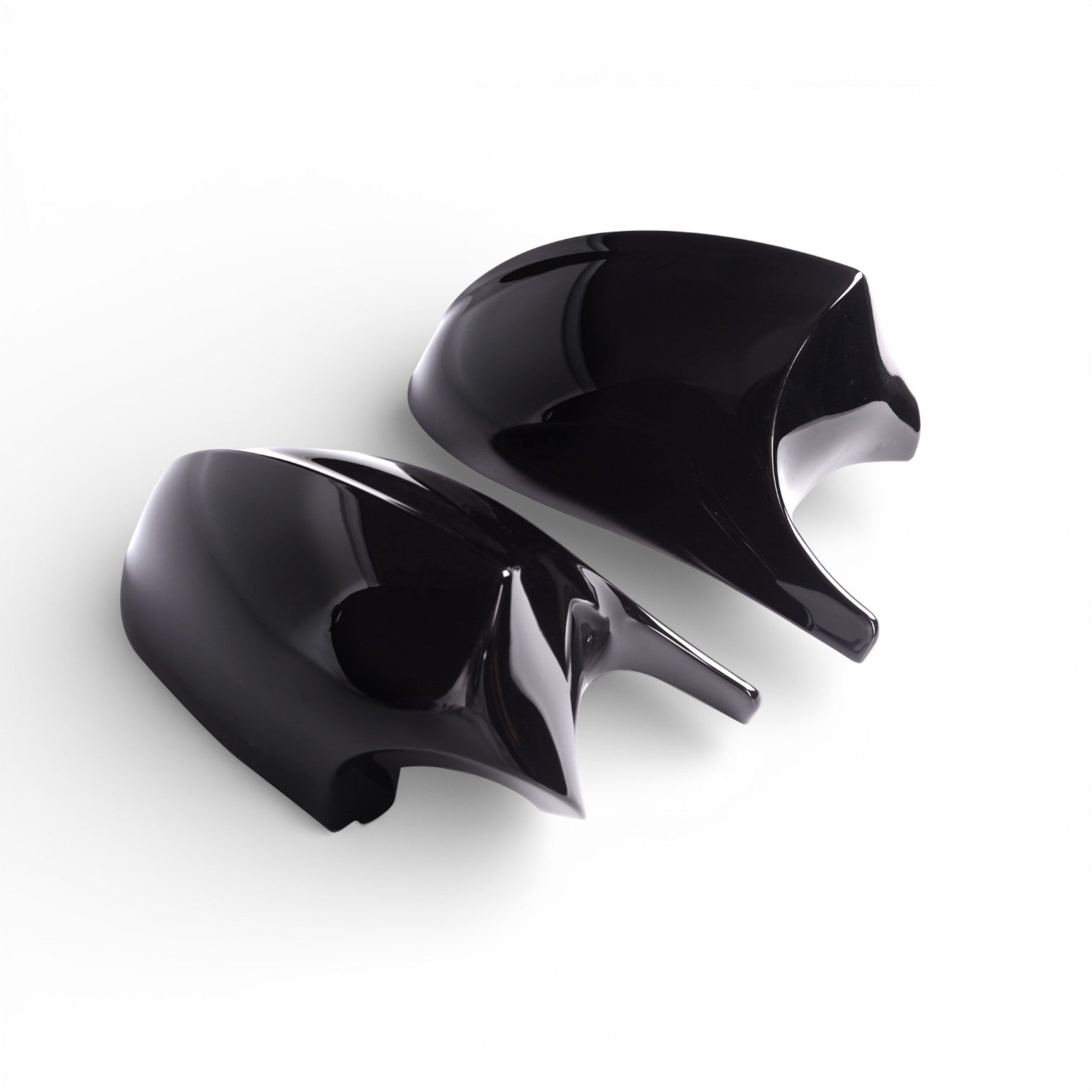 Coques de rétroviseurs type M Performance noires brillantes pour BMW Série 1 E87 et E81 (2004 - 2009)
