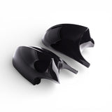 Coques de rétroviseurs type M Performance noires brillantes pour BMW Série 1 E87 et E81 (2004 - 2009)