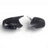 Coques de rétroviseurs type M Performance noires brillantes pour BMW Série 1 E87 et E81 (2004 - 2009)