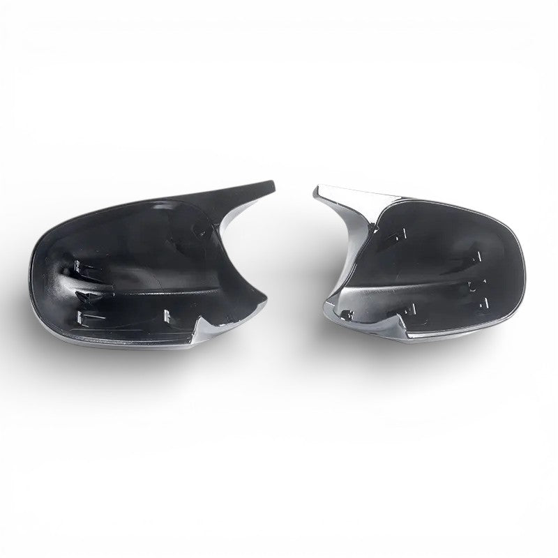Coques de rétroviseurs type M Performance noires brillantes pour BMW Série 1 E87 et E81 (2004 - 2009)