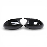 Coques de rétroviseurs type M Performance noires brillantes pour BMW Série 1 E87 et E81 (2004 - 2009)