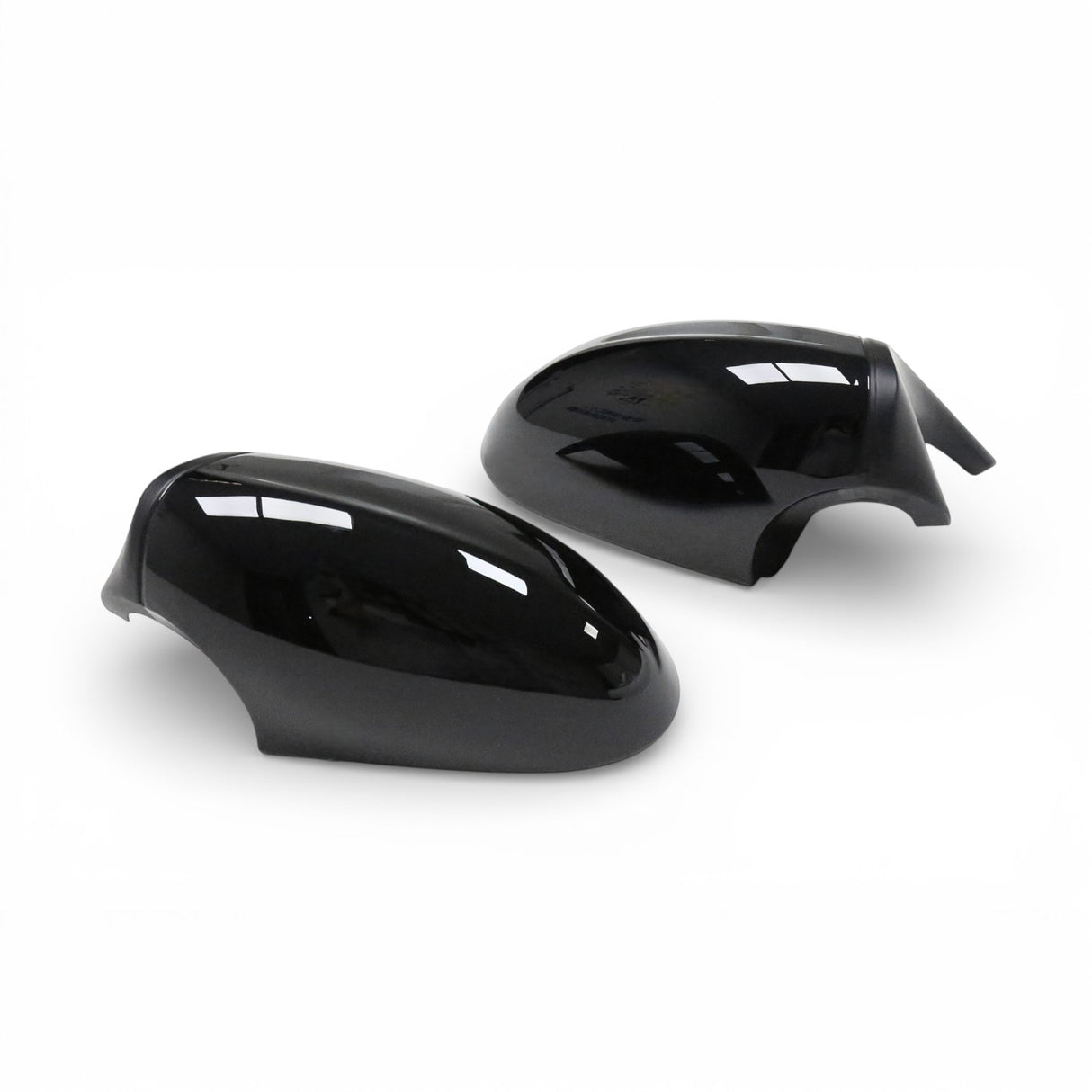 Coques de rétroviseurs type M Performance noires brillantes pour BMW Série 1 E87 et E81 (2004 - 2009)