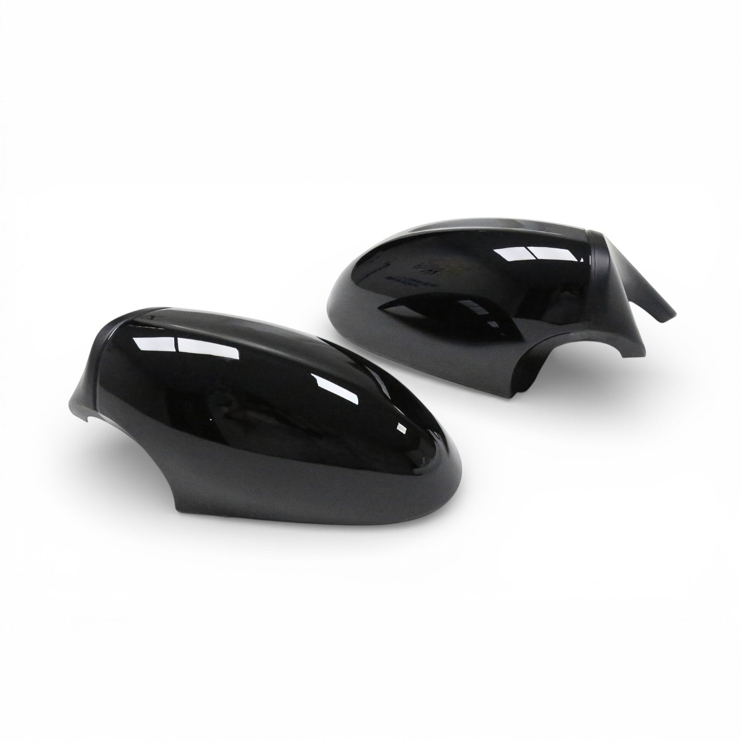 Coques de rétroviseurs type M Performance noires brillantes pour BMW Série 1 E87 et E81 (2004 - 2009)