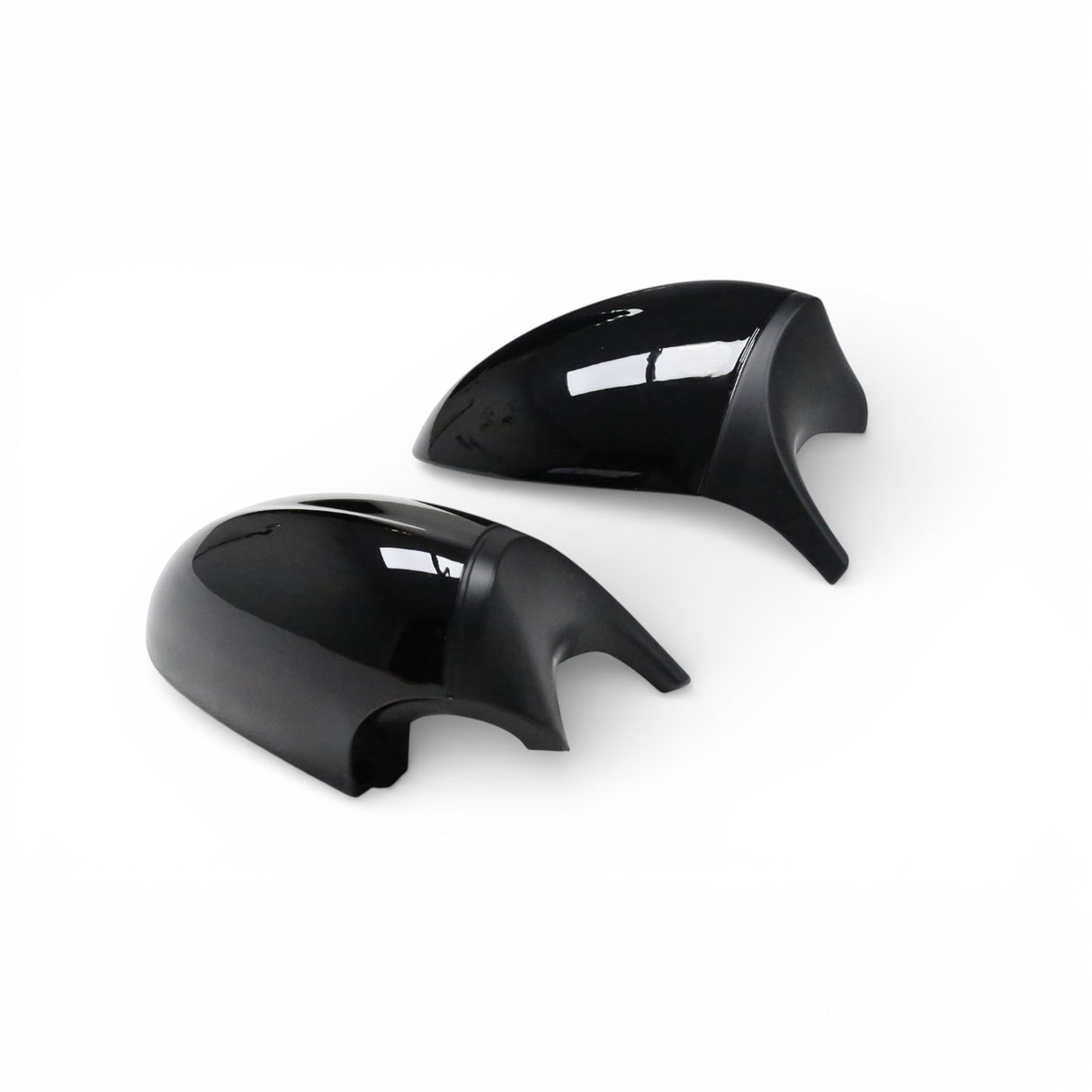 Coques de rétroviseurs type M Performance noires brillantes pour BMW Série 1 E87 et E81 (2004 - 2009)