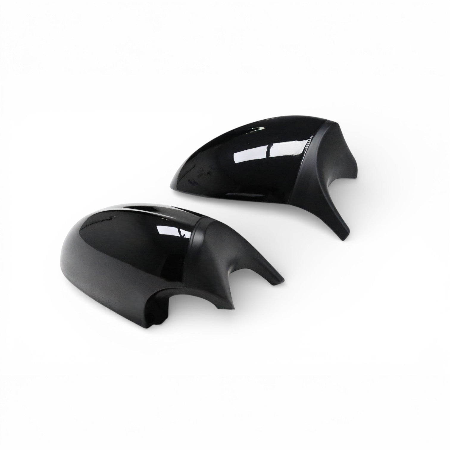 Coques de rétroviseurs type M Performance noires brillantes pour BMW Série 1 E87 et E81 (2004 - 2009)
