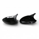 Coques de rétroviseurs type M Performance noires brillantes pour BMW Série 1 E87 et E81 (2004 - 2009)