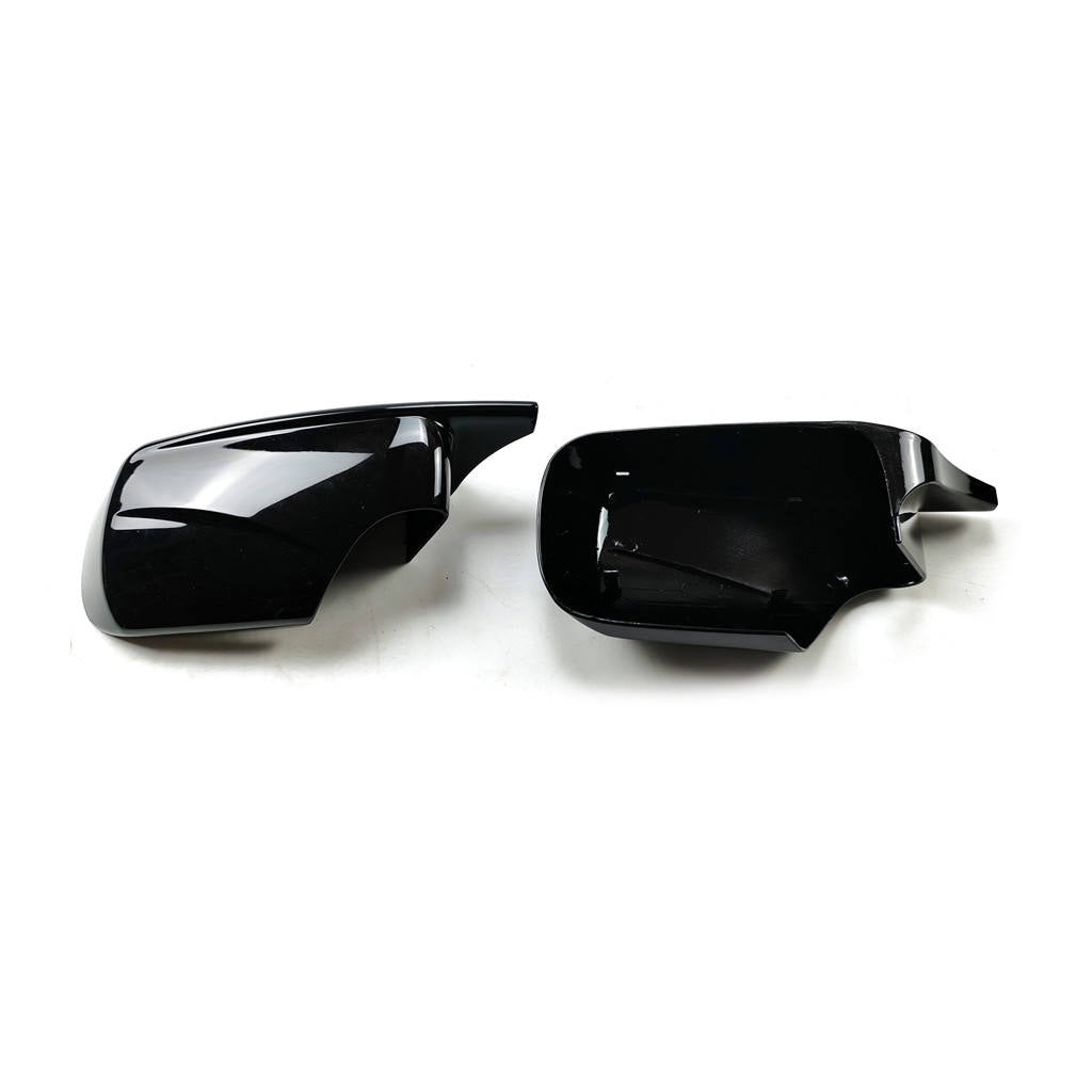 Coques de rétroviseurs type M Performance noires brillantes pour BMW Série 3 E46 (1998 - 2001)