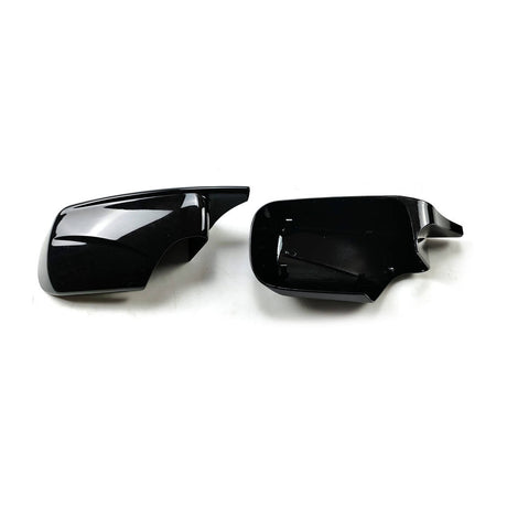 Coques de rétroviseurs type M Performance noires brillantes pour BMW Série 3 E46 (1998 - 2001)