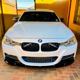 Front bumper splitter lip for BMW 3 Series F30 F31 (2011 to 2019)