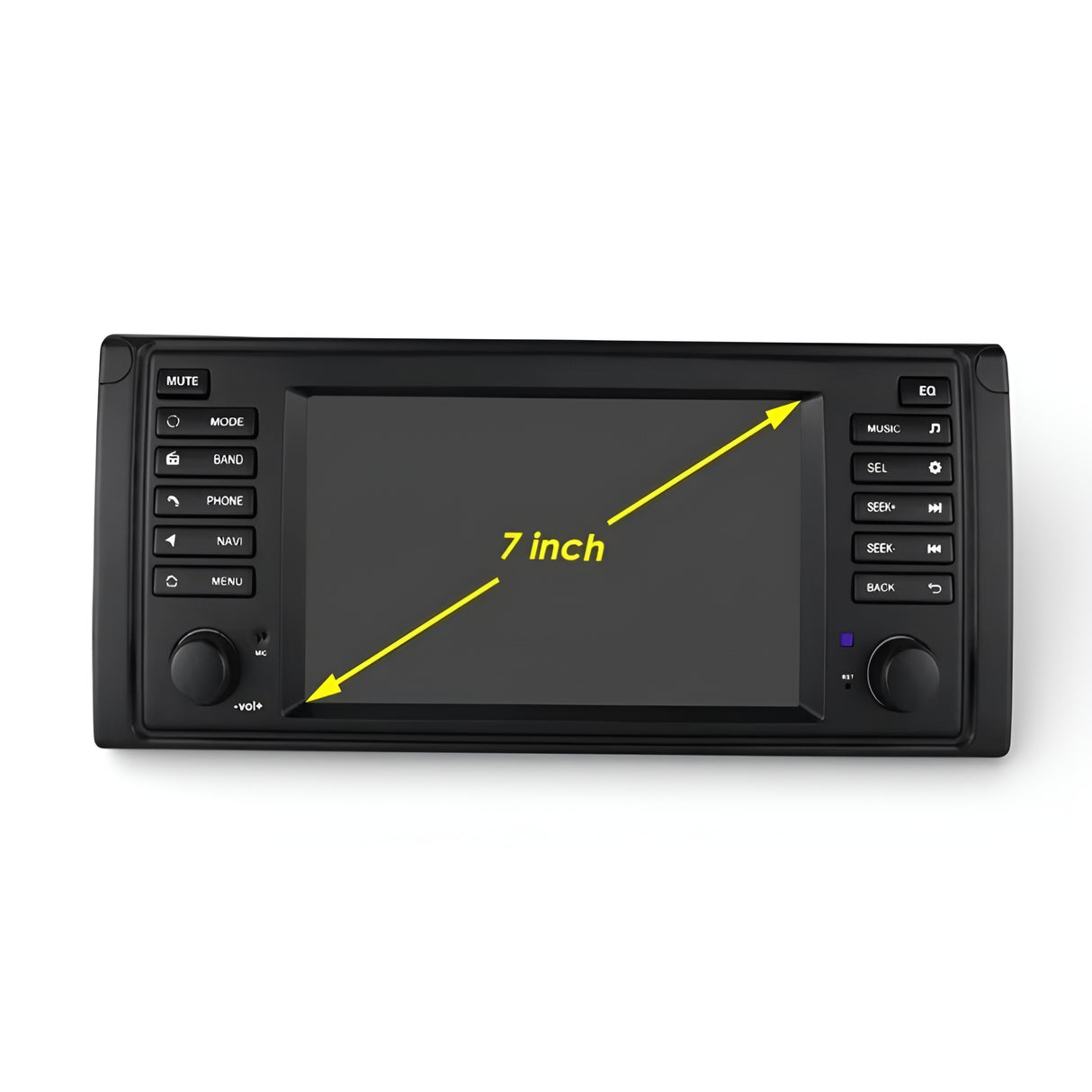 Connected car radio with Android Auto and Apple CarPlay for BMW 7 Series E38 (1994 - 2001)