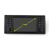 Connected car radio with Android Auto and Apple CarPlay for BMW 7 Series E38 (1994 - 2001)