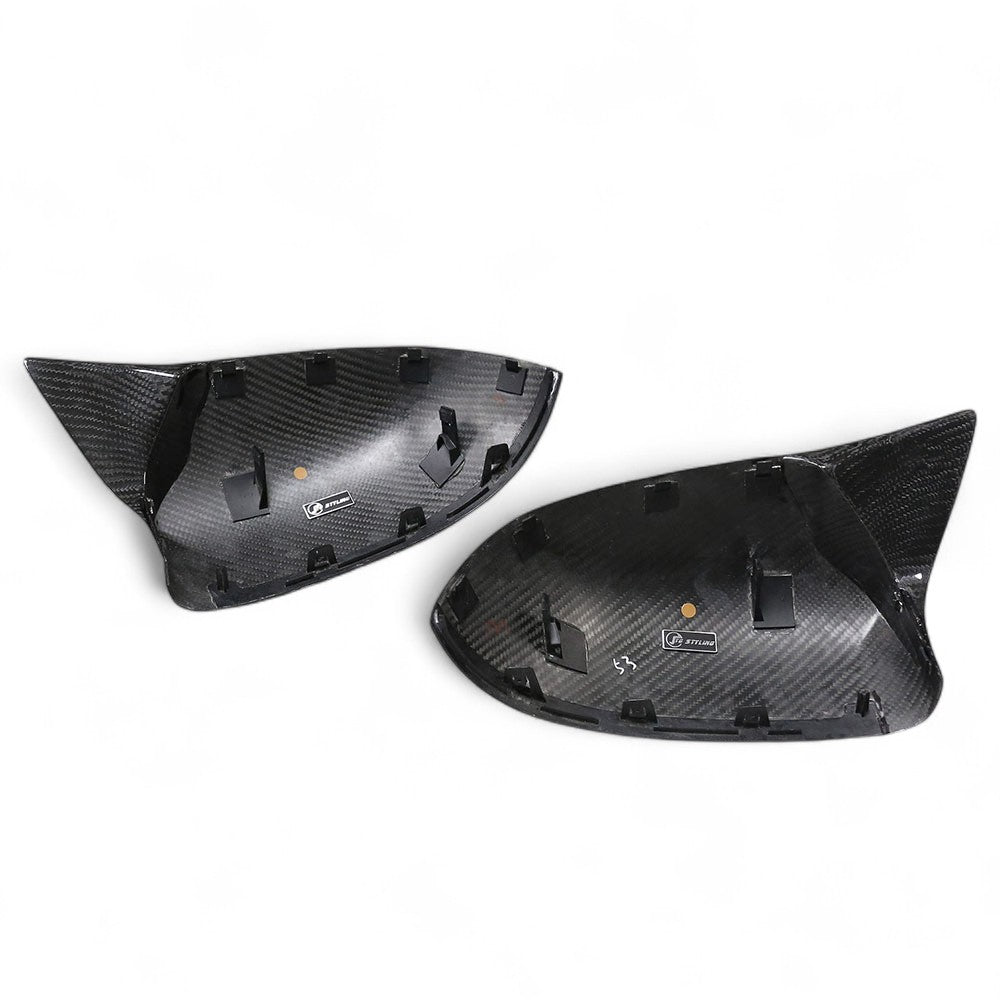 Coques de rétroviseurs type M Performance en fibre de carbone pour BMW X4 F26 (2010 - 2017)