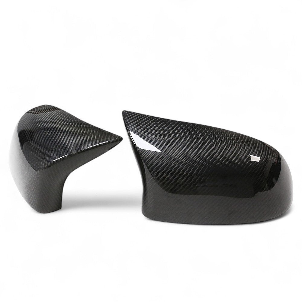 Coques de rétroviseurs type M Performance en fibre de carbone pour BMW X4 F26 (2010 - 2017)