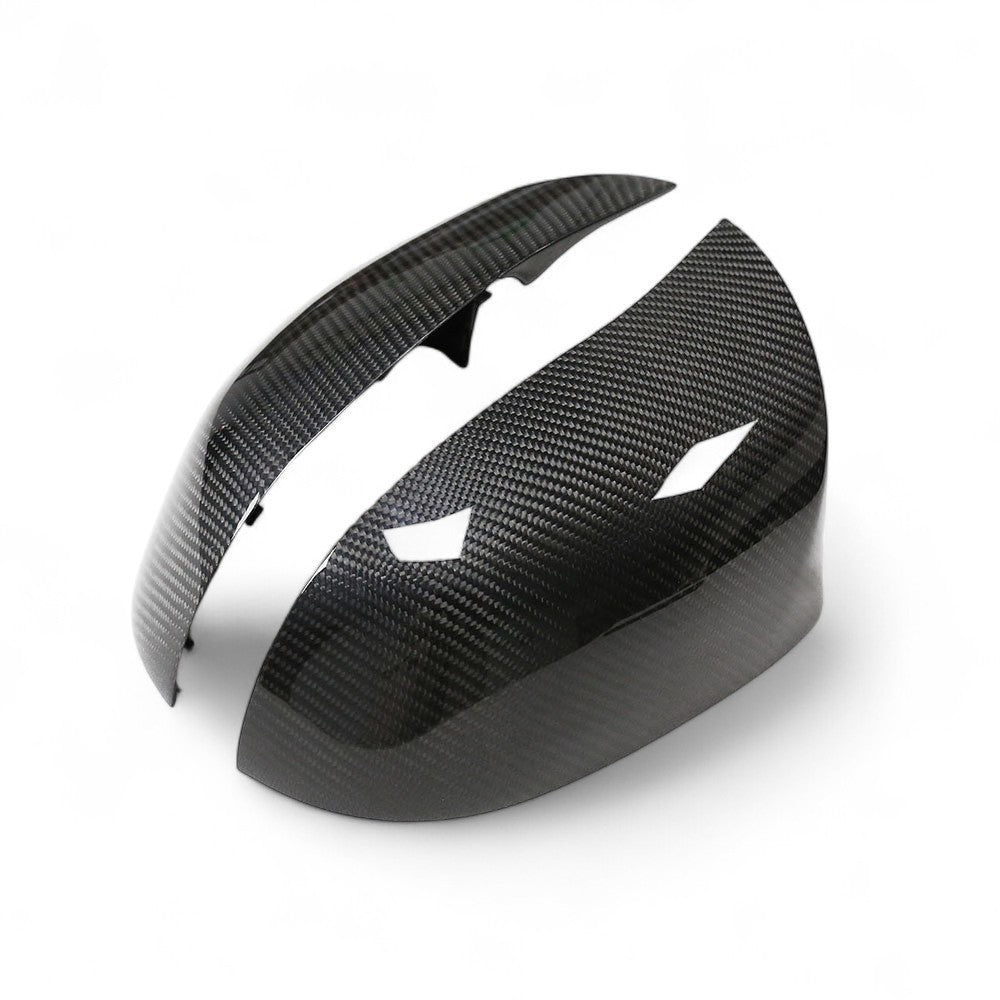 Coques de rétroviseurs type M Performance en fibre de carbone pour BMW X4 F26 (2010 - 2017)