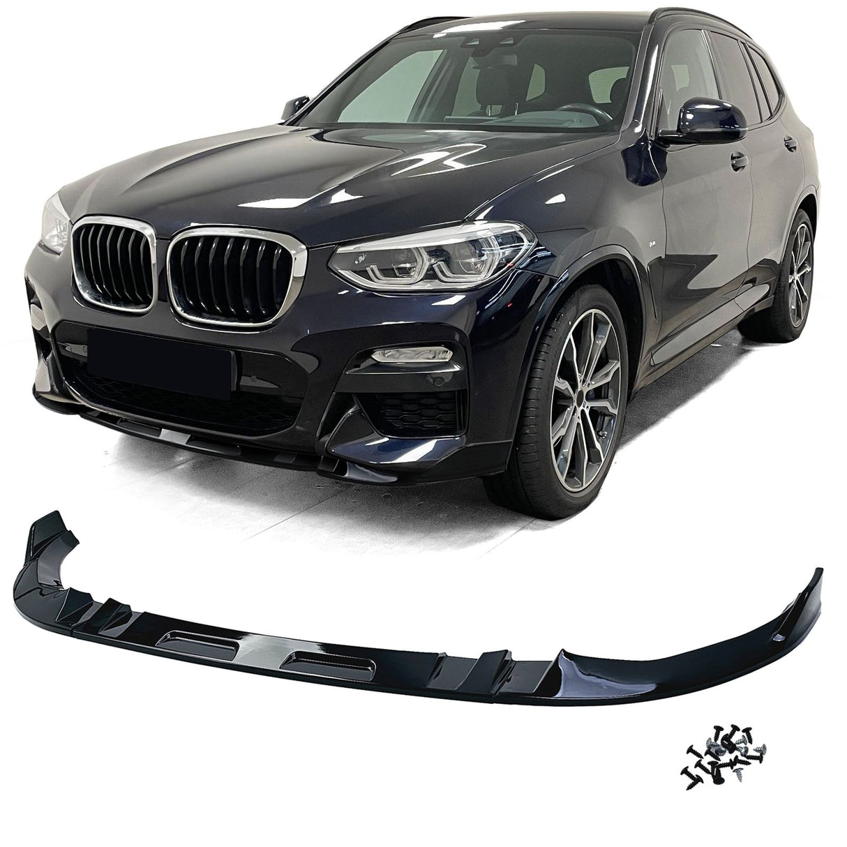Lame avant splitter pare-choc BMW X3 G01 SUV - 2017 à 2025