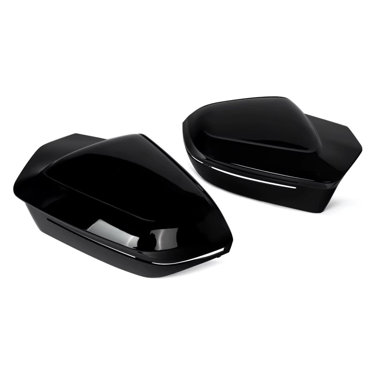 BMW 1 Series F20 (2012 to 2019) - Glossy black mirror covers