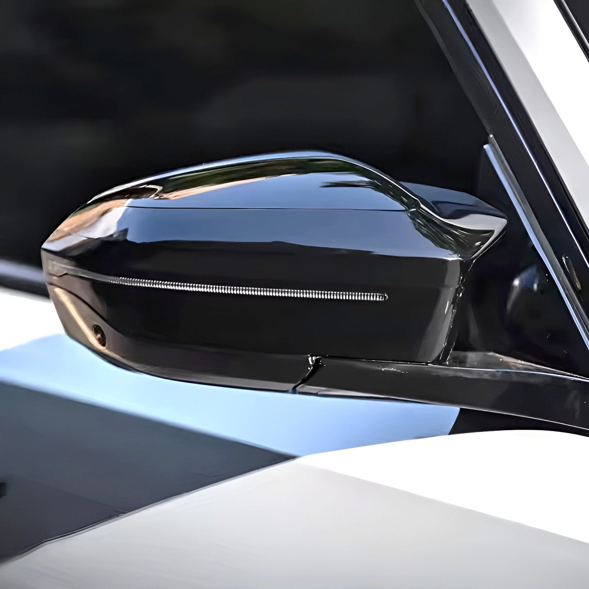 BMW 1 Series F20 (2012 to 2019) - Glossy black mirror covers