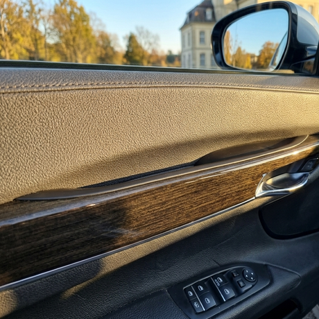 Poignée de porte intérieure chromée pour BMW Série 7 F01