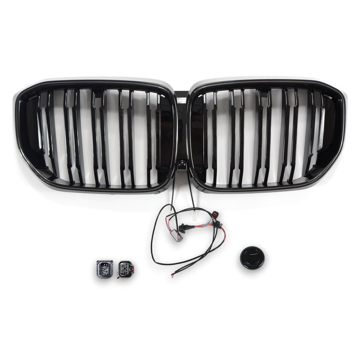 Grilles de calandre Noir LED pour BMW X5 G05 (2018 - 2025)