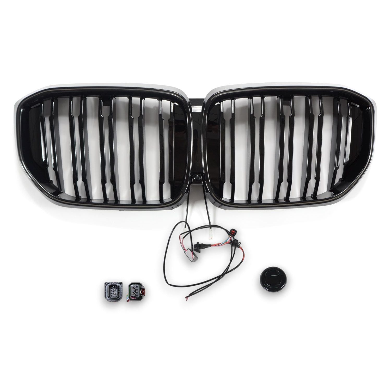Grilles de calandre Noir LED pour BMW X5 G05 (2018 - 2025)