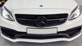 Black grille with C63 AMG look for Mercedes C-Class W205 (2014 - 2021)