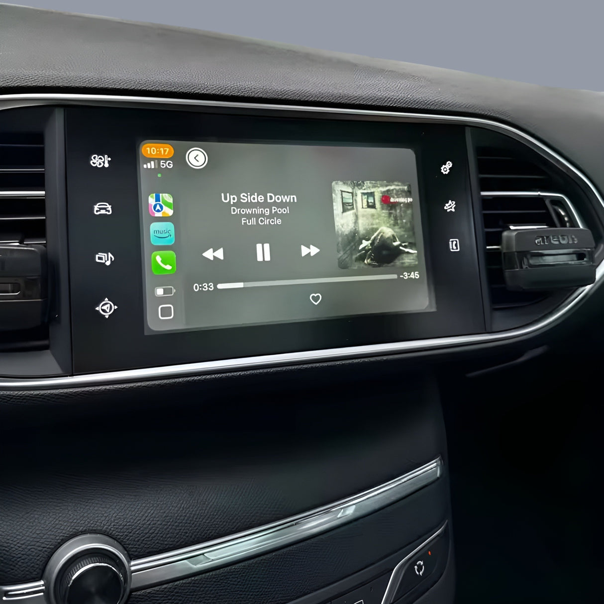 Module Apple CarPlay Sans Fil Android Auto pour Peugeot 208 SMEG/SMEG+ (2012 à 2019)