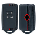 Coque de Clé Renault & Dacia en Silicone – Housse de Protection pour Télécommande Renault
