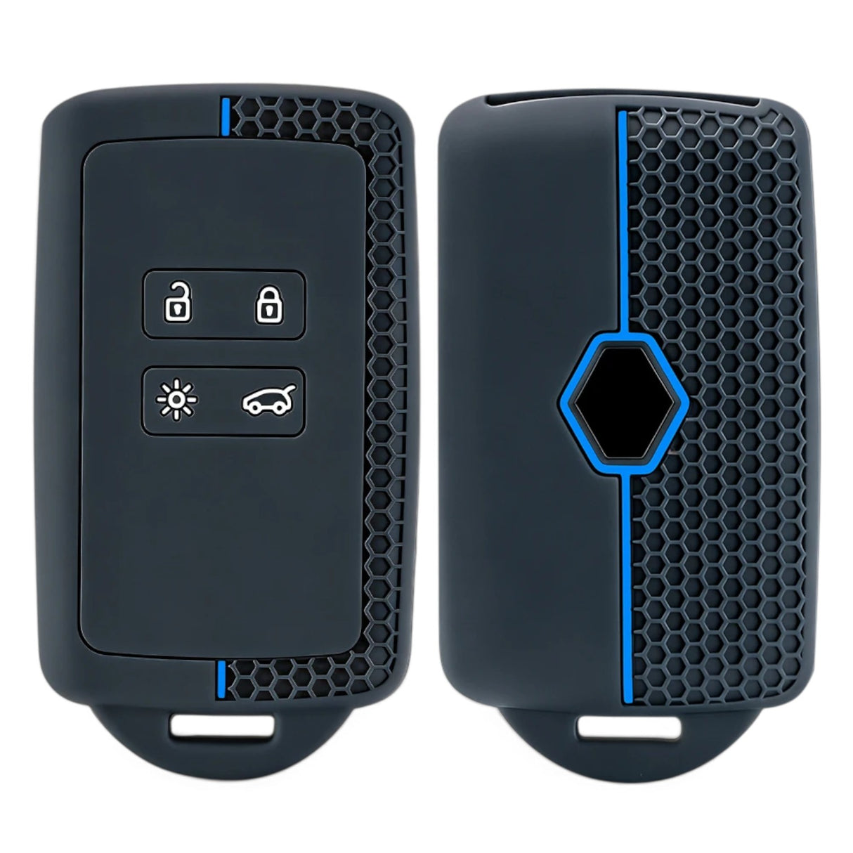 Coque de Clé Renault & Dacia en Silicone – Housse de Protection pour Télécommande Renault