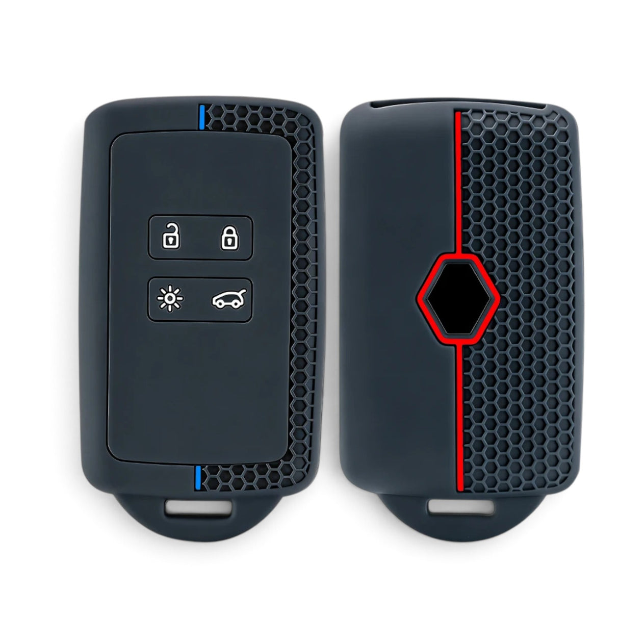Coque de Clé Renault & Dacia en Silicone – Housse de Protection pour Télécommande Renault