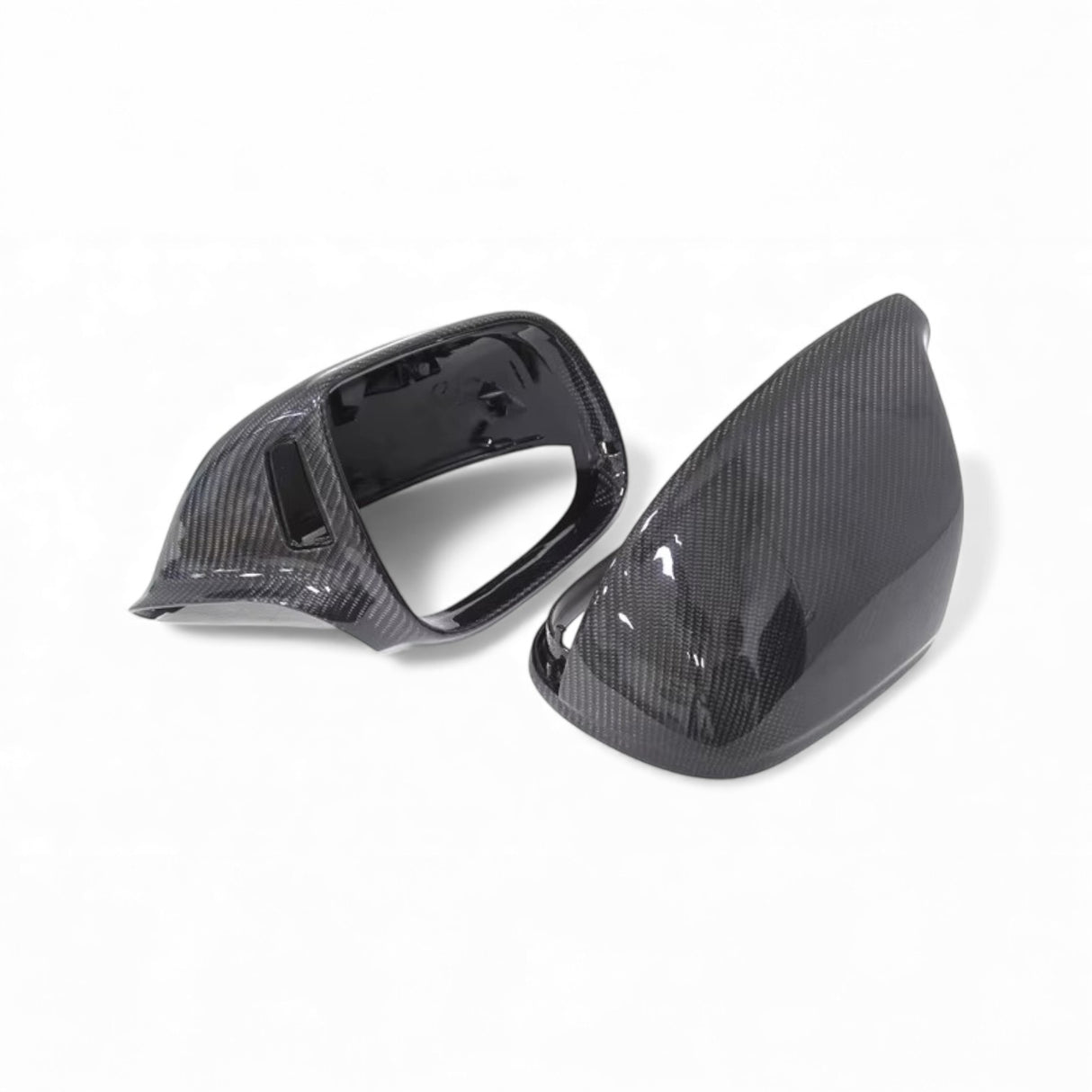 Coques de rétroviseurs en Fibre de Carbone pour Audi Q7 I Phase 2 (2010 - 2015)