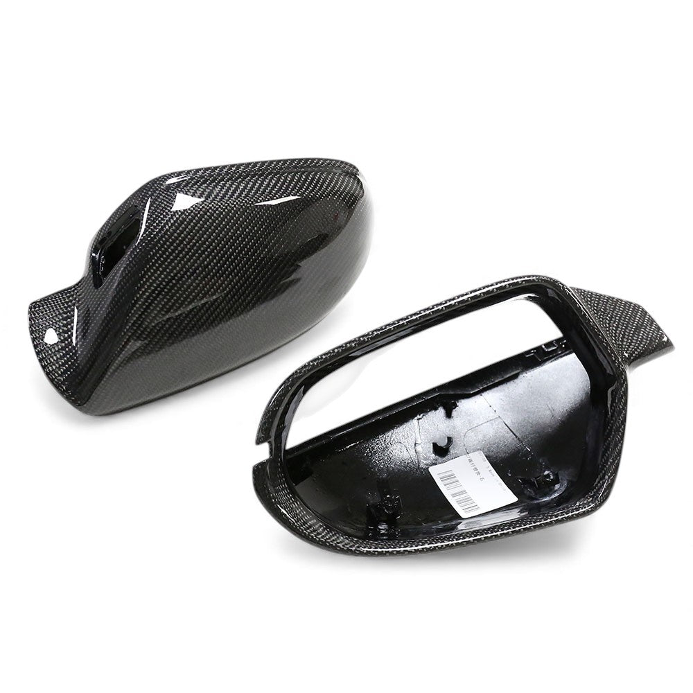 Coques de rétroviseurs en fibre de carbone pour Audi A6 S6 RS6 C7 (2012 - 2018)