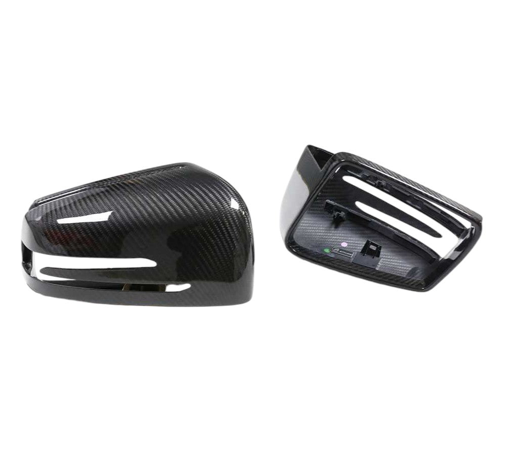 Carbon fiber mirror covers for Mercedes CLA C117 (2013 - 2019)