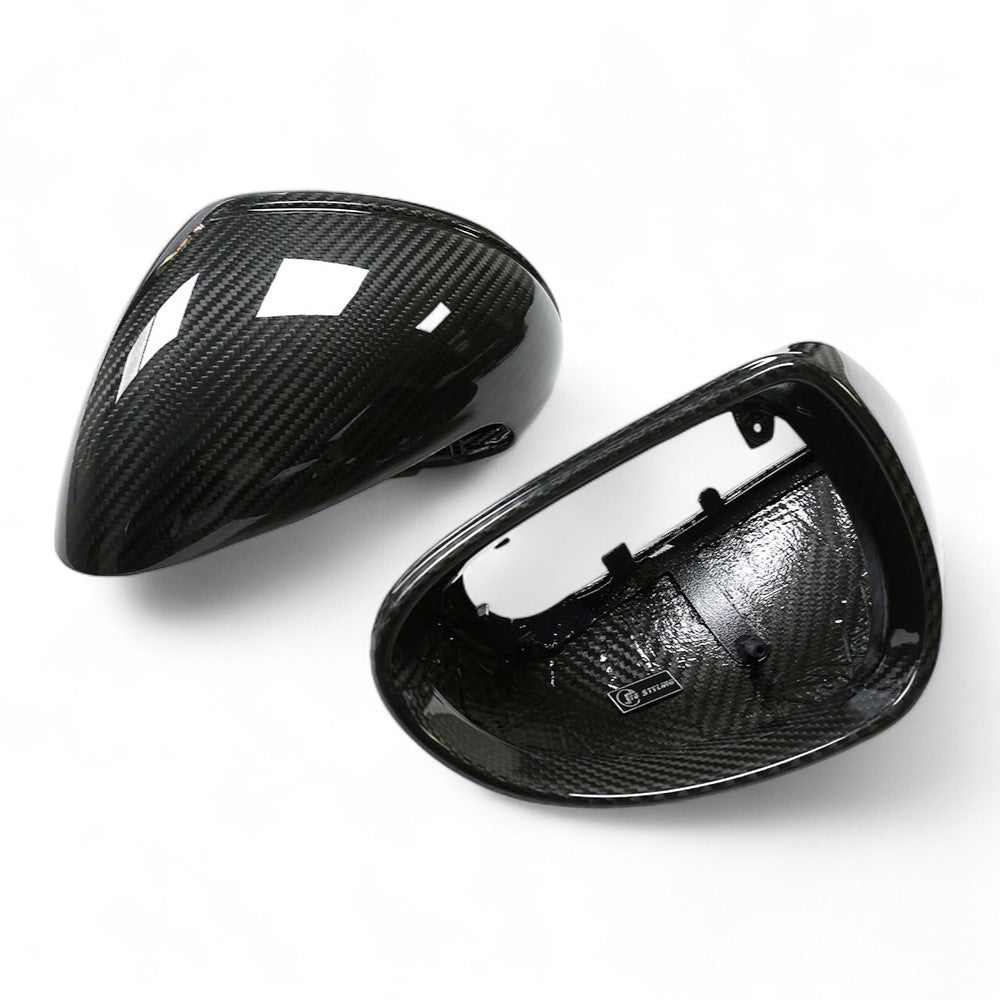 Coques de rétroviseurs en fibre de carbone pour Porsche 911 Type 991 Phase 1 (2015 à 2019)