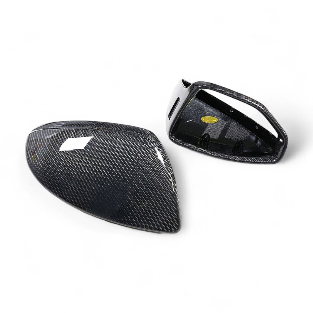 Coques de rétroviseurs Performance en Fibre de Carbone pour Audi A6 S6 RS6 C8 (2018 à 2025)