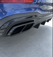 Embouts d'Échappements Performance Noirs pour Mercedes Classe W206 type AMG (2015-2022)