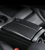 Garnitures de boîte à gant centrale carbone replica pour Mercedes Classe C W205