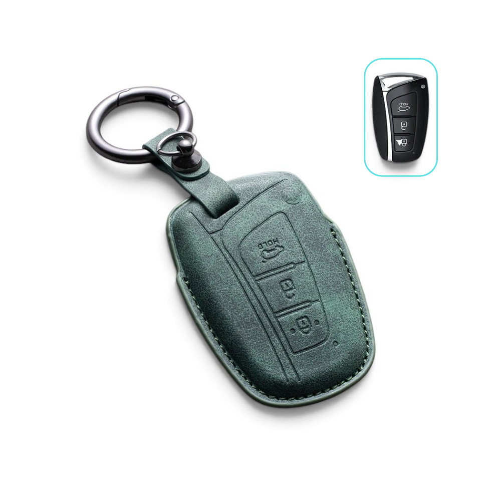 Coque de clé Alcantara pour Hyundai