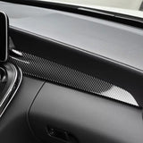 Carbon replica interior dashboard and center armrest inserts for Mercedes GLC W253 (2015 - 2020)