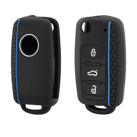 Coque de clé en silicone pour Volkswagen