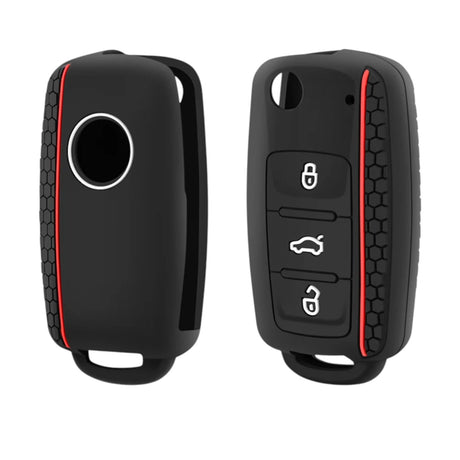 Coque de clé en silicone pour Volkswagen